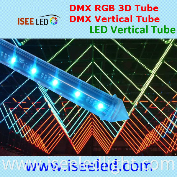 3D DMX512 LED Tube